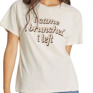 ❗️NWT❗️WILDFOX "I Brunched" Keke Tee